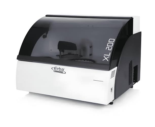 ERBA XL-200 Fully Automated Chemistry Analyzer with ISE